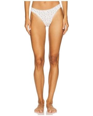 Cou Cou Intimates The High Rise Panty - White
