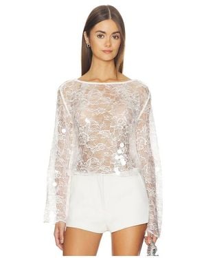 Lovers + Friends Mally Top - White