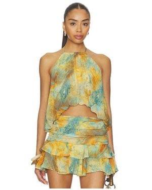 MISA Los Angles Quinn Top - Yellow