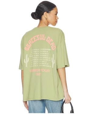 Junk Food Grateful Dead Tour 1987 Tee - Green