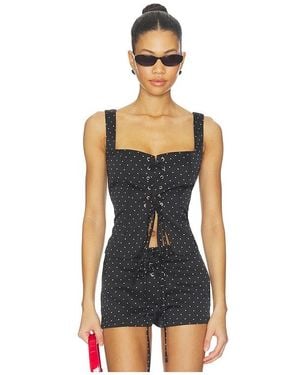 BY.DYLN Emmeline Top - Black