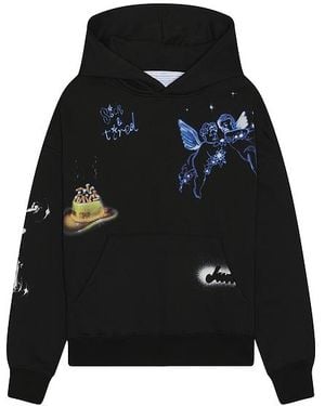 JUNGLES JUNGLES Test Print 2 Hoodie - Black