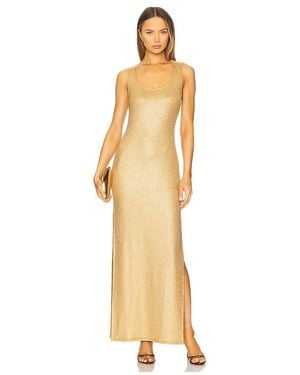 Luli Fama X Revolve Tank Dress - Metallic