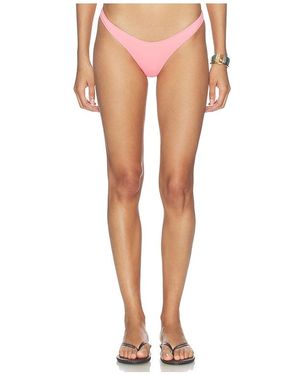 Skims Signature Swim Cheeky Tanga Bottom - White