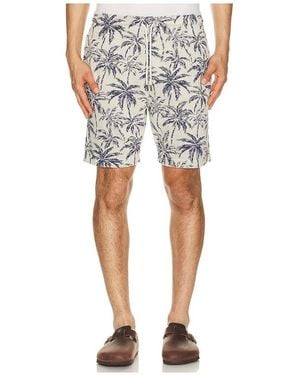 Faherty Cabana Towel Terry Sweatshort - Multicolor