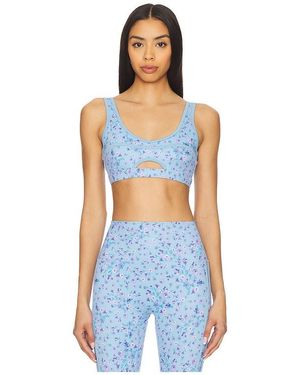 Beach Riot Moxie Top En Color Azul Talla En