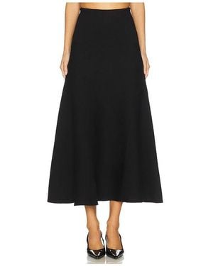 Karina Grimaldi Krystina Long Skirt - Black