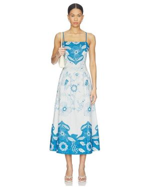 Cleobella Renee Ankle Dress - Blue