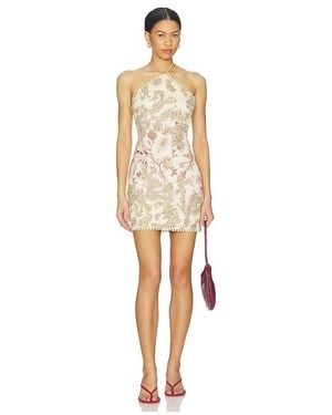 Hemant & Nandita Short Dress - White