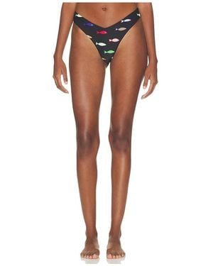 WeWoreWhat Delilah Bikini Bottom - Black