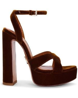 retroféte SANDALES MELODIA PLATFORM en Brown - Marron