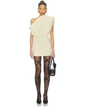 Magda Butrym Strapless Mini Dress - White