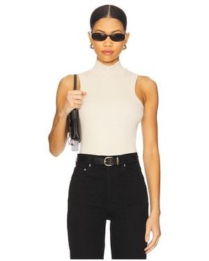 LNA Detra Mockneck Tank Top - Black