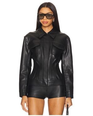 Norma Kamali Jeans Jacket - Black