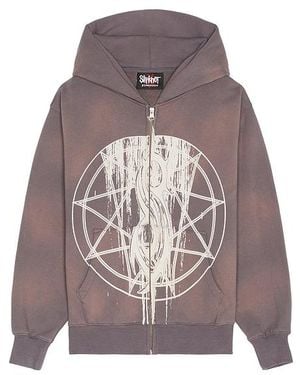 Pleasures Nonagram Zip Hoodie - Multicolour