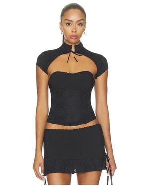 I.AM.GIA Aris Two-Piece Top - Black