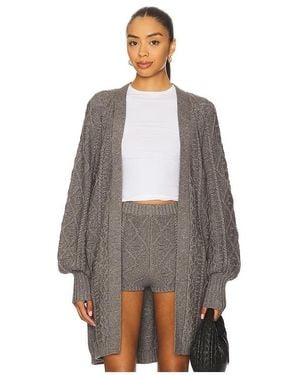 AFRM Bartow Knit Cardigan - Grey