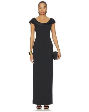 Solace London Adele Maxi Dress - Black