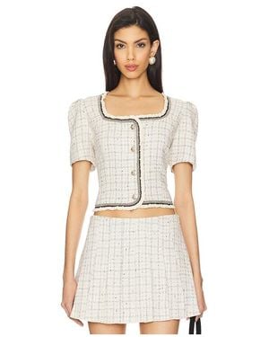 Astr Zoela Jacket - White