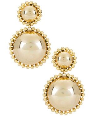 Lelet Pendientes Largos Lucia En Color Oro Metálico Talla