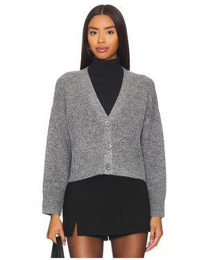 LNA Kiya Sparkle Cardigan - Grey