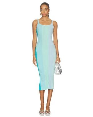 PQ Swim Maxikleid Poppy - Blau