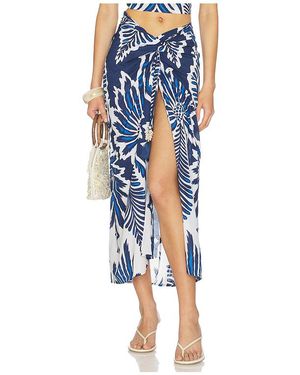 Poupette Uma Long Skirt - Blue