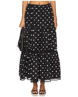 WeWoreWhat Midirock Mit Schlupfform - Schwarz