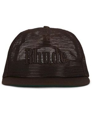 Rhude Logo Mesh Hat - Brown