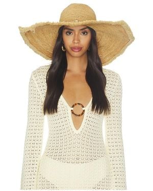 Flora Bella Beverly Crochet Raffia Sunhat - White