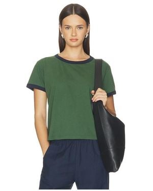 Leset Margo Ringer Tee - Green