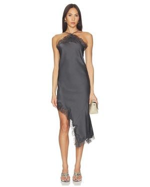 Lioness Desiree Midi Dress - Blue