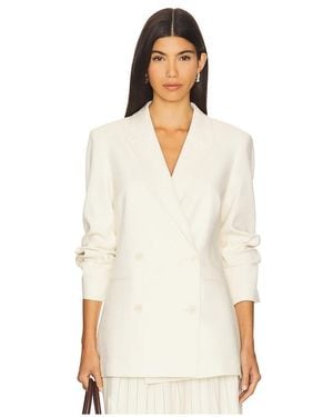 Anine Bing Jasmine Blazer En Color Crema Talla En - Blanco