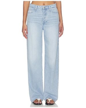 GOOD AMERICAN Weightless High Wide Jeans - Blue