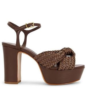 SCHUTZ SHOES Marbella Platform Sandal - Brown