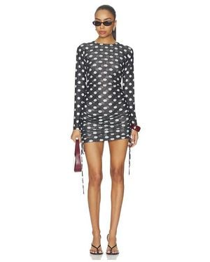 One Teaspoon Minivestido Polka Darling En & Talla (También En Xxs, Xs, S, M, Xl) - Negro