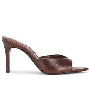 Black Suede Studio Brea 80 Mule - Multicolour