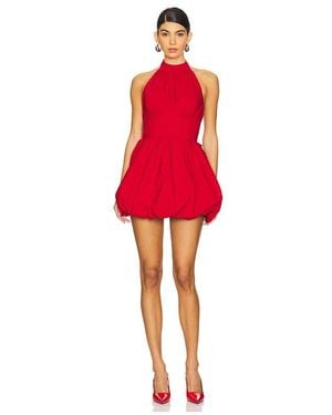 MAJORELLE Marla Mini Dress in Black | Lyst