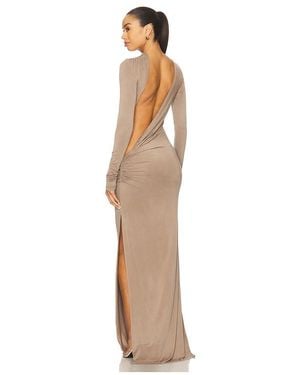 ANDAMANE Maxikleid Sophie - Natur