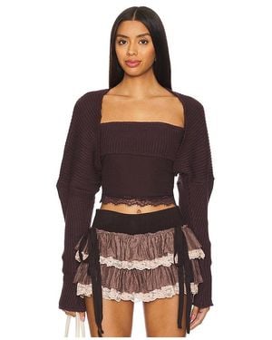 ZEMETA Bolero Cranberry Choco - Schwarz