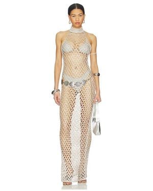 superdown Chenoa Knit Maxi - White