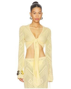 Devon Windsor Vale Top - Yellow