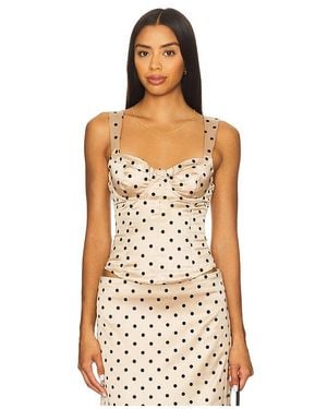 MORE TO COME Elianna Corset Top - Multicolour