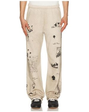 Duke & Dexter Ny Sketch Joggers - Natural