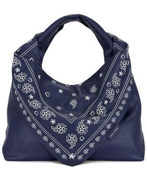 Marc Jacobs Bandan Sack Bag - Blue
