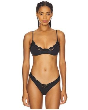 Skims Fits Everybody Lace Scoop Bralette - Orange