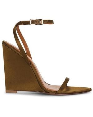 retroféte Nelly Wedge Sandal - White