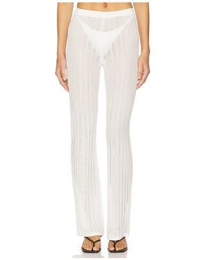 Lovers + Friends Rhoda Knit Pant - White