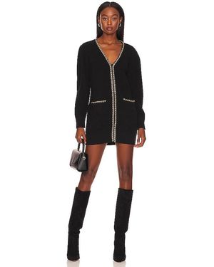 Lovers + Friends Norina Cardigan Dress - Black