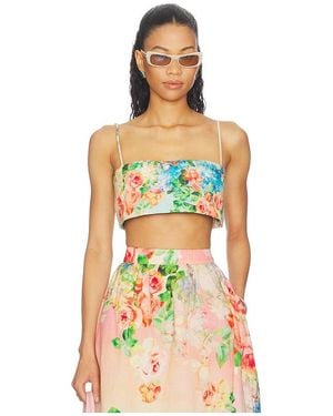 Hemant & Nandita Bustier Top - Multicolour
